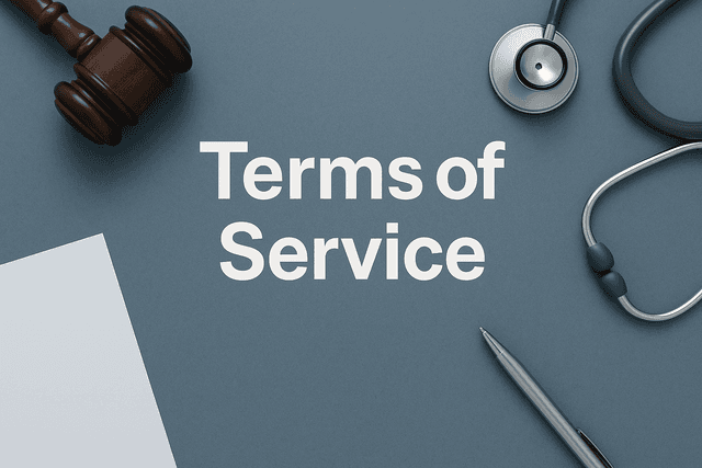 Terms of Service | AlaanMed Medical Tourism Platform